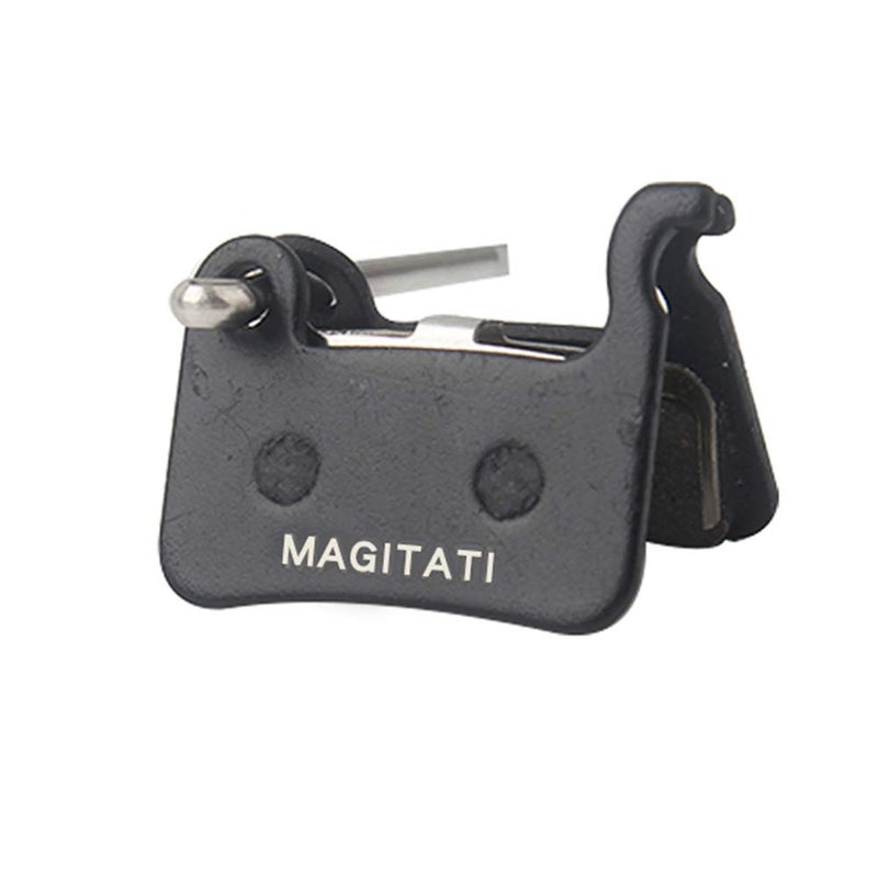 MAGITATI 4 Pairs Organic Resin Bike Bicycle Disc Brake Pads for Shimano Deore XT M765 M775 M776 XTR M965 M966 M975 LX M585 T665 SLX M665 M535 M595 M596 Hone M601 S500 S501 Saint M800 M545 R505 T605 - Image 2