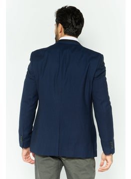 Men Slim Fit Plain Blazer, Navy - pzsku/Z10116BF347973D69E9E8Z/45/_/1737642955/11224ccc-8338-4d7a-be63-07c5c6d8e469