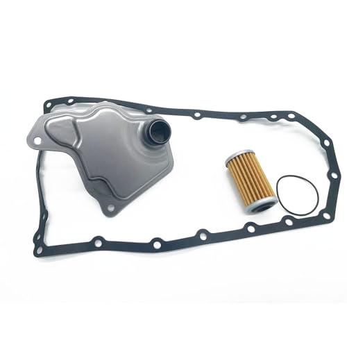 Mteycei JF019E RE0F10J Transmission Filter Oil Pan Gasket Kit Compatible with Nissan 2012-2021 Altima Juke Maxima Murano Pathfinder Quest Rogue Sport 1.6L 2.0L 2.5L 3.5L 3.5L Replaces 31728-29X0D 31726-3JX0A - Image 1