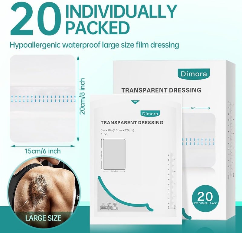 Dimora Transparent Film Dressing  Silicone Scar Sheets - Image 2