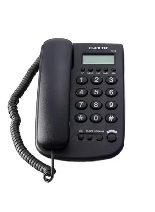 العدل تك موبايل ارضي (سلكي) بخاصية عرض رقم المتصل من العدل تك - 924C - Image 2
