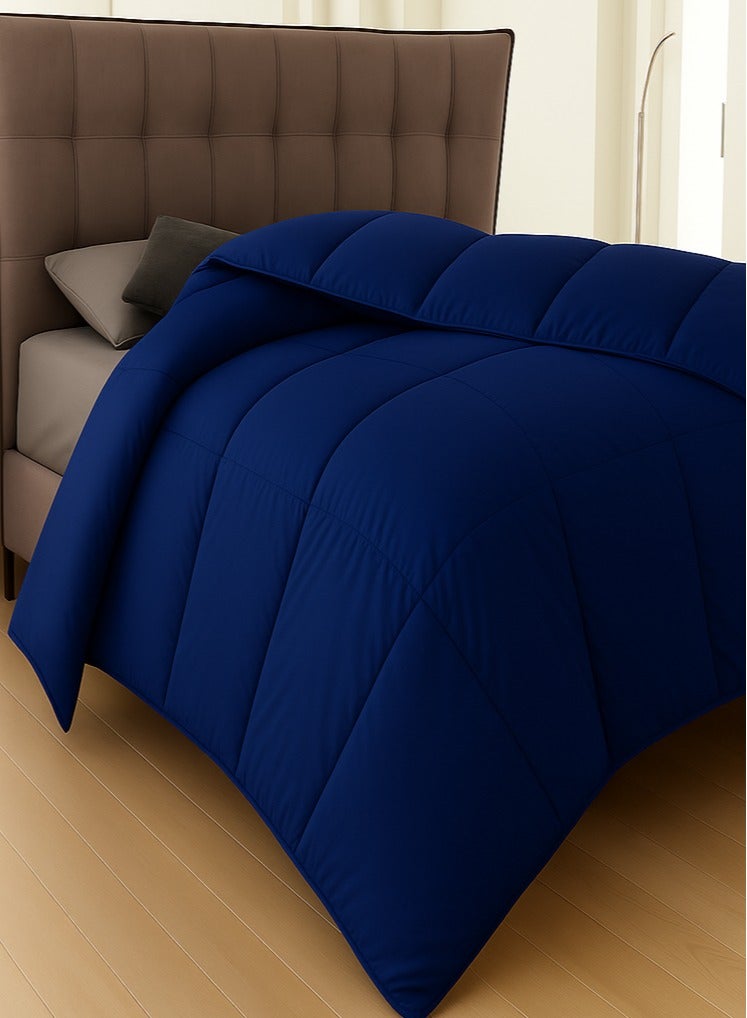 MAXQON Duvet Insert Single | Queen | King Sizes, Color Blue  - Image 3