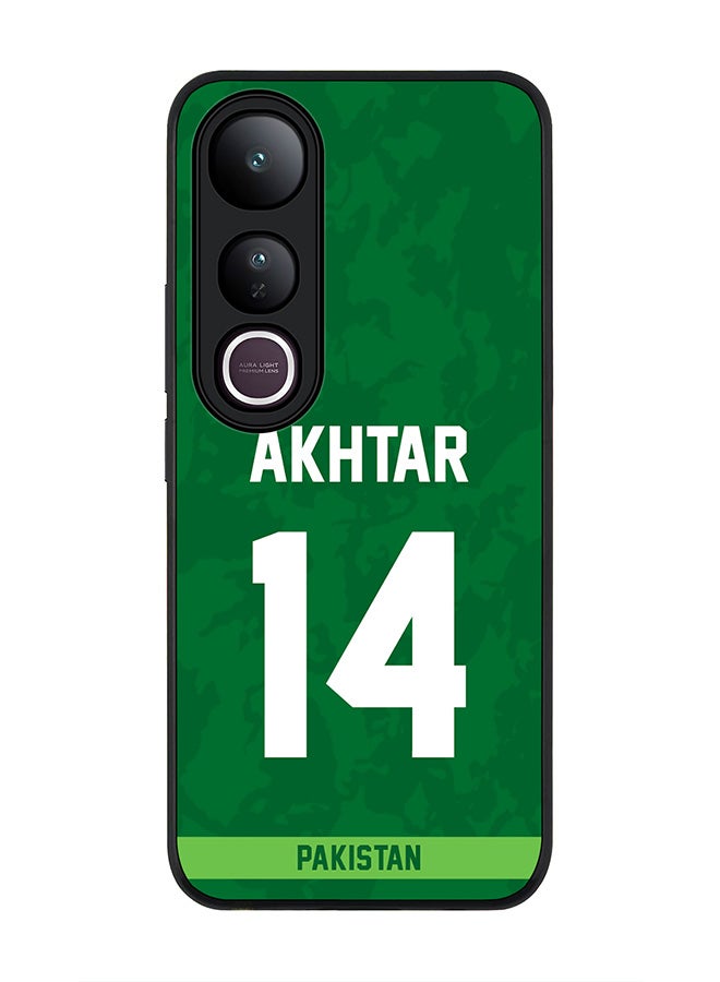 Stylizedd For vivo V50 Lite Case,Slim fit Camera Protection, Shockproof Thin Phone cover  - Pakistan Shoaib Akhtar, Jersey No 14
