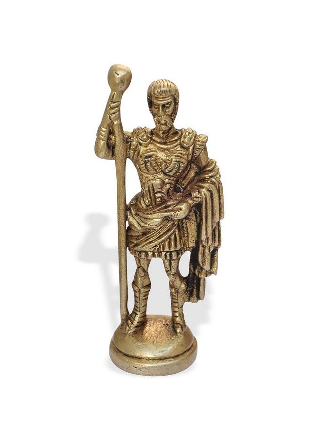 Skywalk Collectible Premium Metal Brass Made Chess Figures, Roman Chess Figures,Antique Showpiece Decorative Gift Item  - Image 4