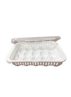 MAXQON 15 Eggs Storage Tray Premium Quality Fridge Organiser  - Image 2