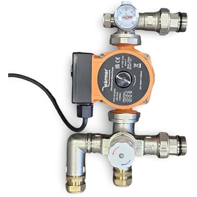 BLENDING MIXING VALVE PUMP SET FOR UNDERFLOOR HEATING SYSTEM - Image 1