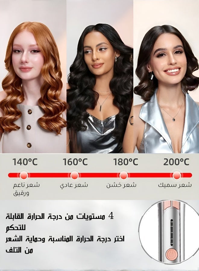 One-Button Automatic Hair Curler for Effortless Waves - Image 3