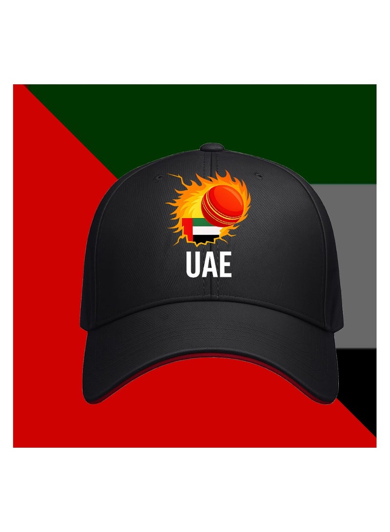 PRINTSHOP4ME UAE Sports Men's Combo Set–Dry Fit T-Shirt,Drawstring Bag,Cap & Scarf–Ideal For Cricket,Outdoor Events &Everyday Casual Wear - Image 3