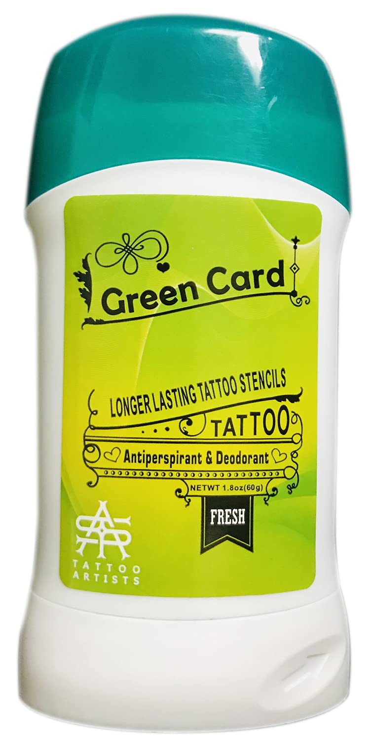 WIDGETCO Tattoo Transfer Stick, Tattoo Skin Solution Soap Cream Gel for Transfer Stickers Paper Machine Stencils, Temporary Tattoo Supplies Accessories, Clean Dry Protection Antiperspirant Deodorant; ZYG - Image 1