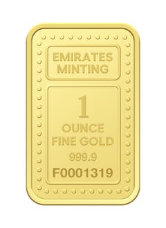 EMIRATES MINTING Emirates Minting 1 Oz Gold Bar 999.9 Purity  - Image 3