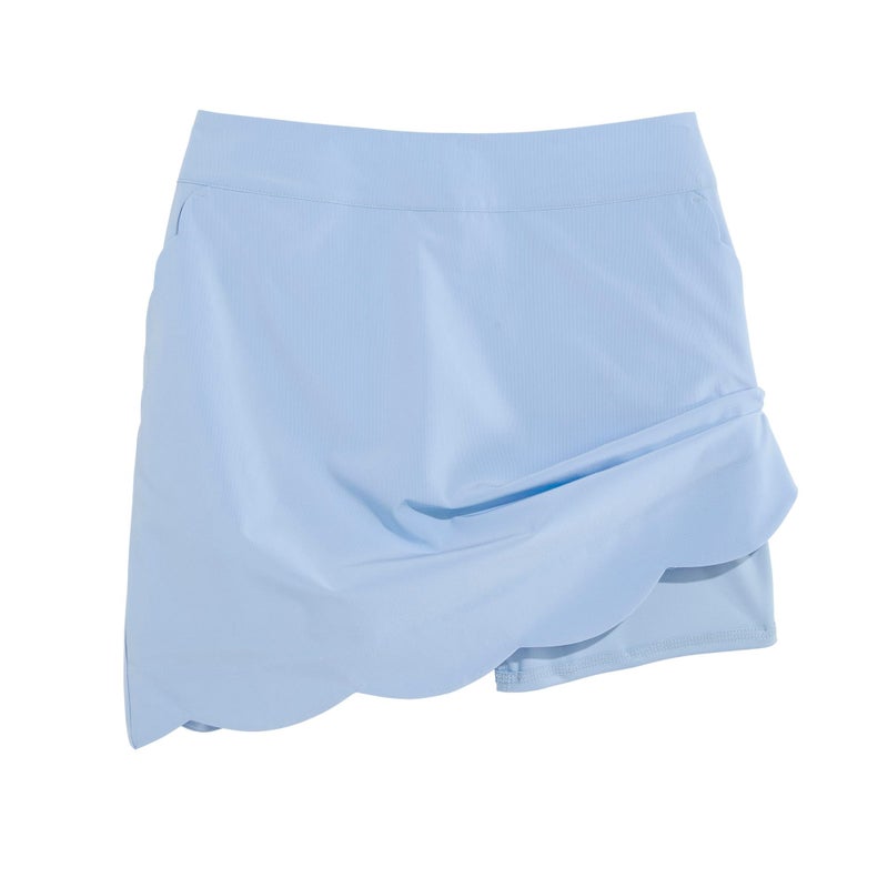 Vineyard Vines Women's Scallop Skort, Jake Blue, 0 - Image 2