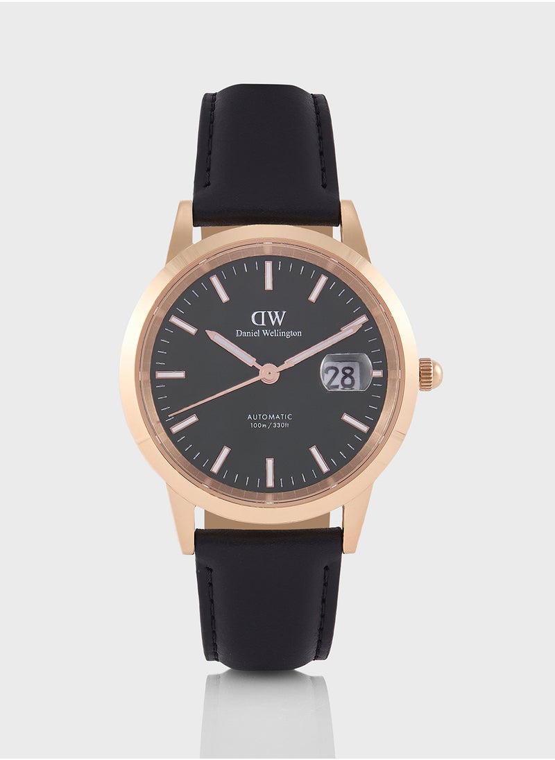 DANIEL WELLINGTON Iconic 40mm Rose Gold Watch  - Image 1