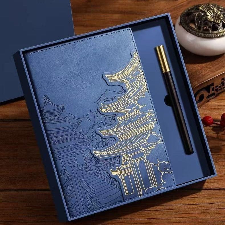 Business Notebook Notebook Horizontal Line National Trend Notepad A5 Diary Office Notepad Can Be Logoed For Company Events - Image 4