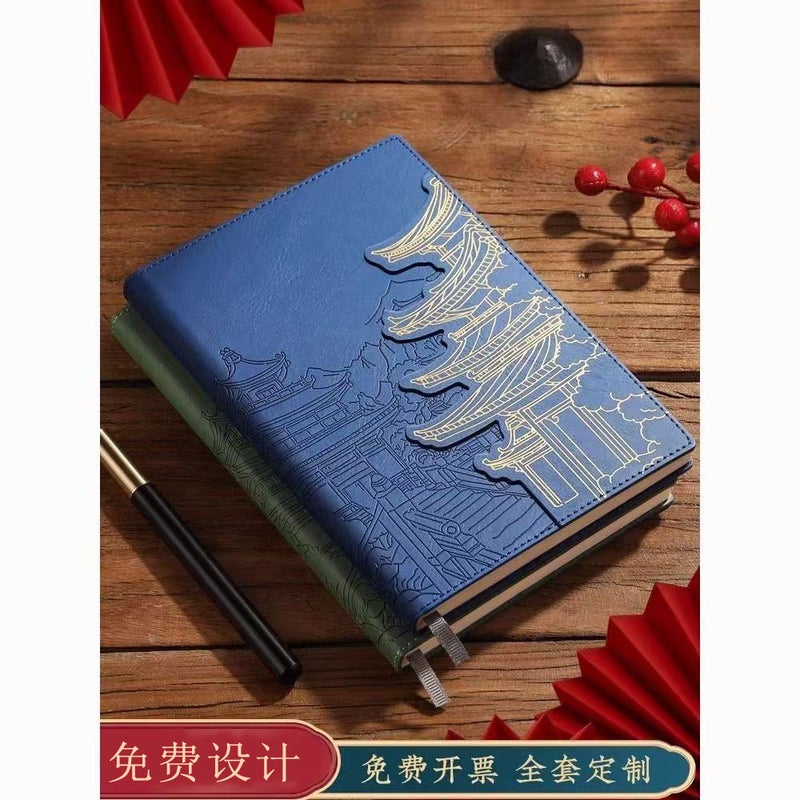 Business Notebook Notebook Horizontal Line National Trend Notepad A5 Diary Office Notepad Can Be Logoed For Company Events - Image 2