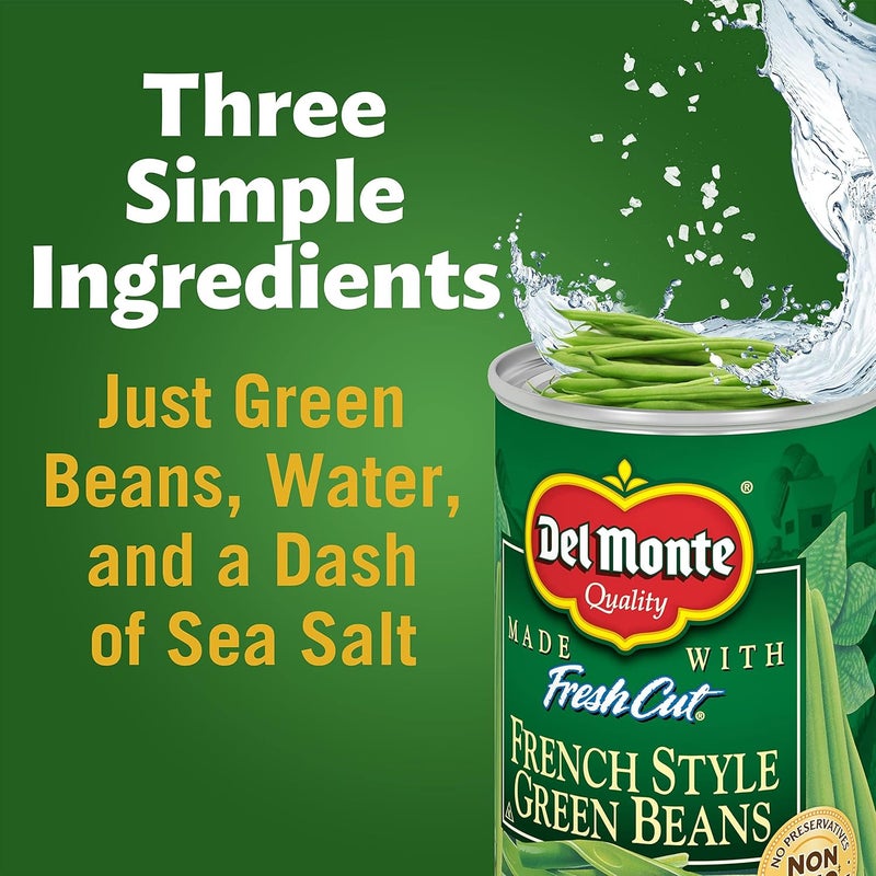 Del Monte Fresh Cut Blue Lake French Style Green Beans, 14.5 Ounce Cans - Pack of 4 - Image 5
