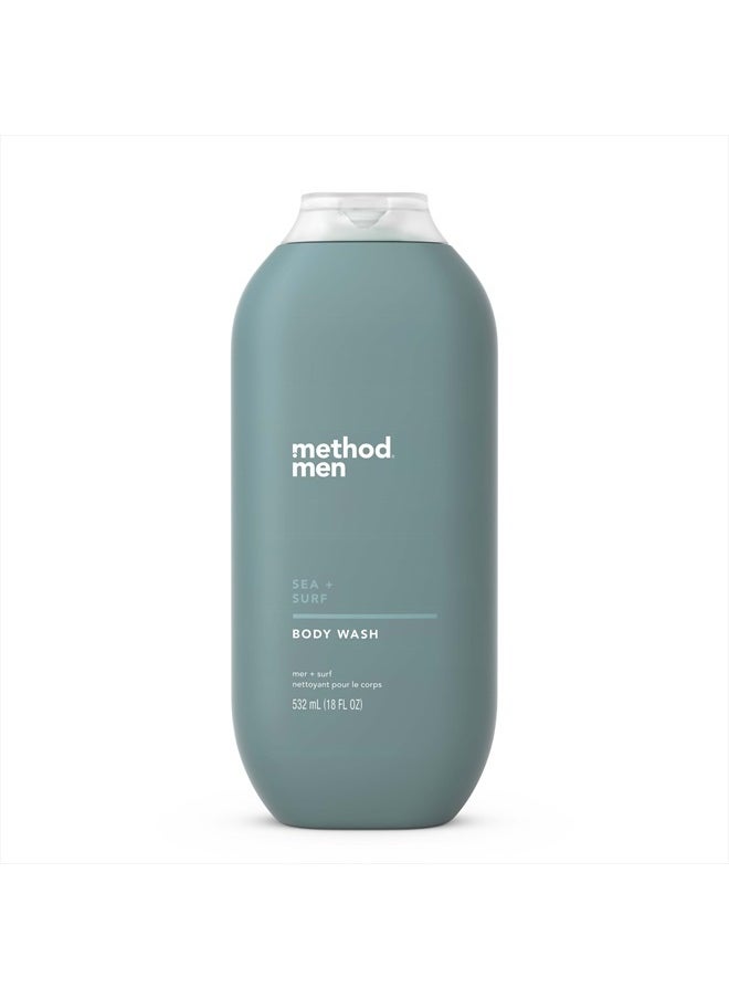 Method - Mens Body Wash, Sea + Surf, 18 Fluid Ounce - Image 1