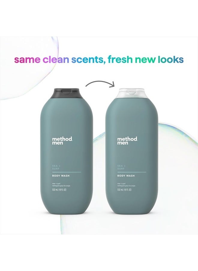 Method - Mens Body Wash, Sea + Surf, 18 Fluid Ounce - Image 1