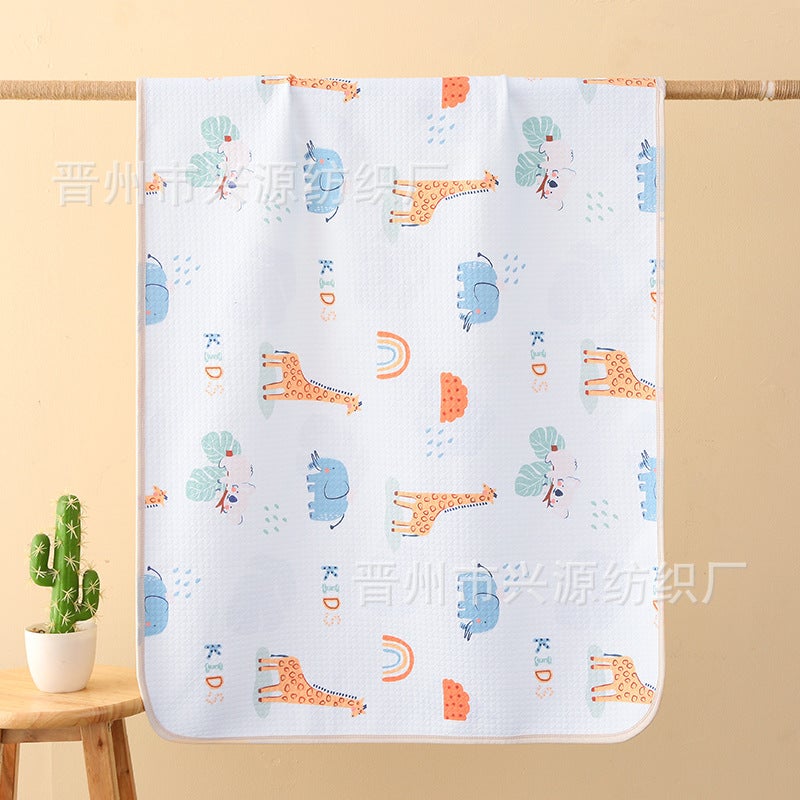 Pure Cotton Washable Diaper Pad Baby Supplies Aunt Pad Baby Breathable Leak-Proof Menstrual Pad Nursing Pad Diaper Pad Absorbent - Image 1