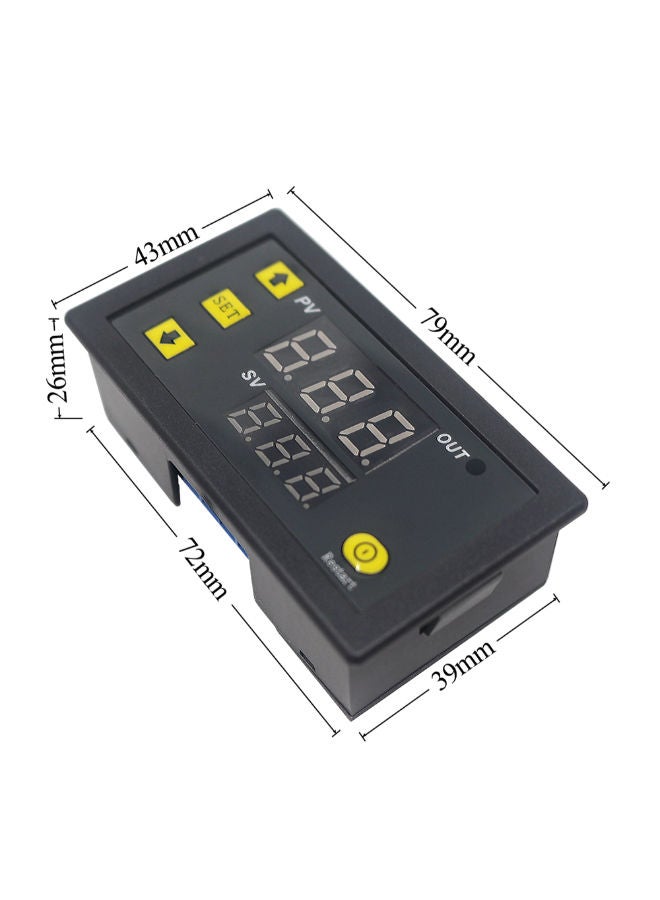 W3230 Mini Digital LED Display Thermostat Regulator Temperature Control Switch Sensor Meter Black - Image 3