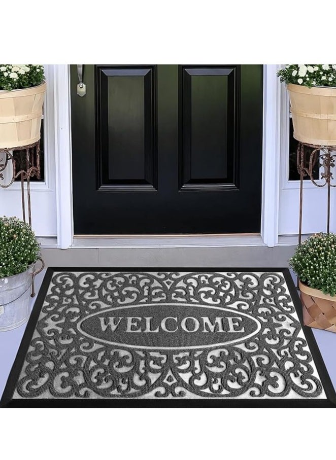 Spaceshoop - Doormat 60x40 - Door Mats for Home Entrance - Outdoor Mat/Indoor Door Mat - Front Door Mat Outdoor - Door Mats for Outside - Image 1