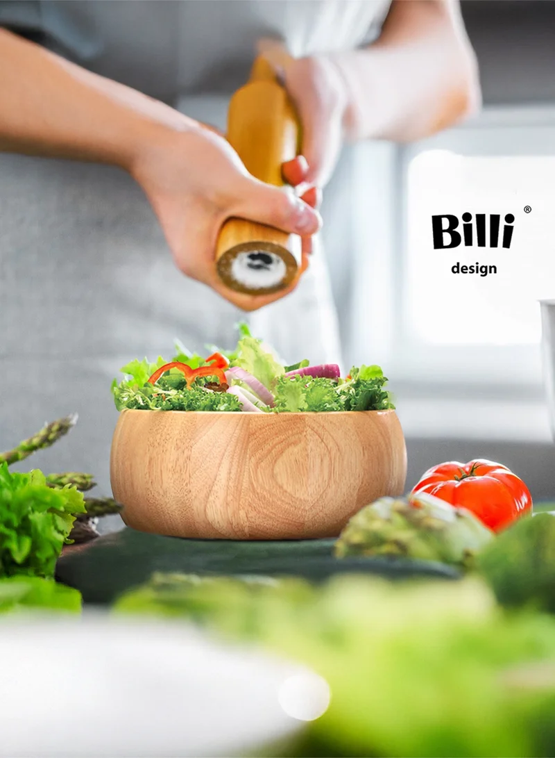 بيلي وعاء سلطة خشبي بيللي  سم بني