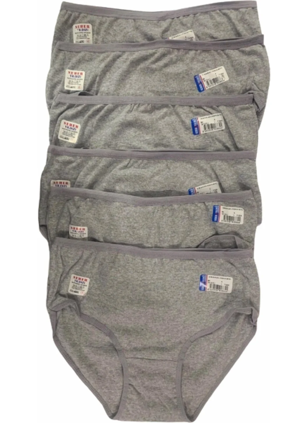 Seher Yıldızı Women Ribana Bato Panties 028 - 6 Pieces