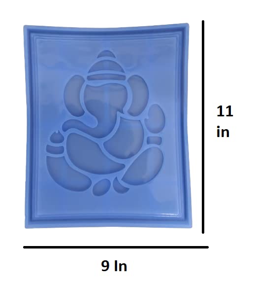 ARTOOL Silicone Ganesha Frame Resin Mold Epoxy Resin Casting DIY Home Decoration 1 Inch - Image 2