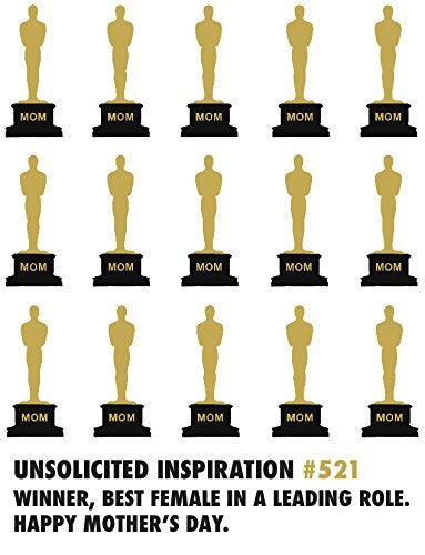 Quiplip UI5216pck Mother's Day Oscar Card (6-Pack) - Image 1