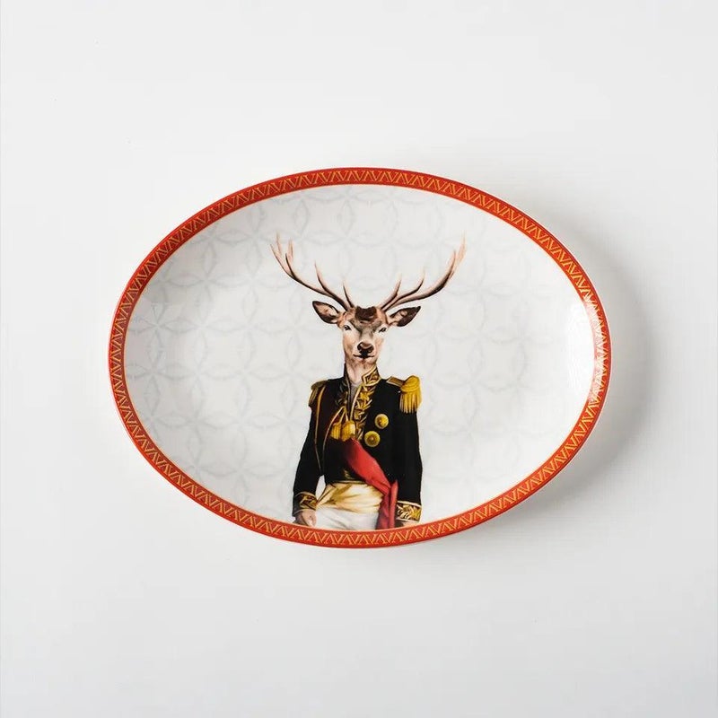 VITELLI DESIGN STUDIO General 24 Cm Porcelain Boat Plate - Image 1