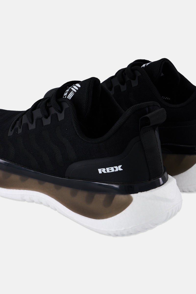 RBX أحذية جري رجالية مزودة بأربطة، سوداء - Image 3