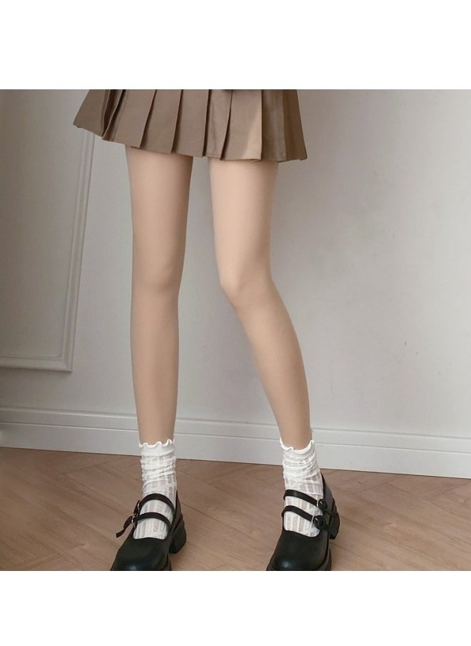 NIBEMINENT 8 Denier Ultra Sheer Tights Sand  - Image 3