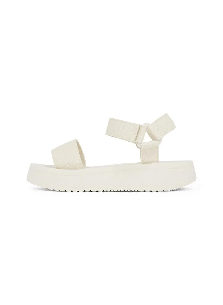 كالفن كلاين جينز Causal Low Heel Wedge Sandals