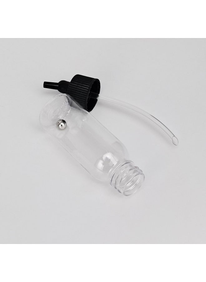 Generic - Box of 10-each 1.2-Ounce(35cc) Airbrush Paint Bottles Jars Pots with Lid Adapter Cap Dual-Action Siphon Feed Air Brush Airbrushing Accessories - Image 1