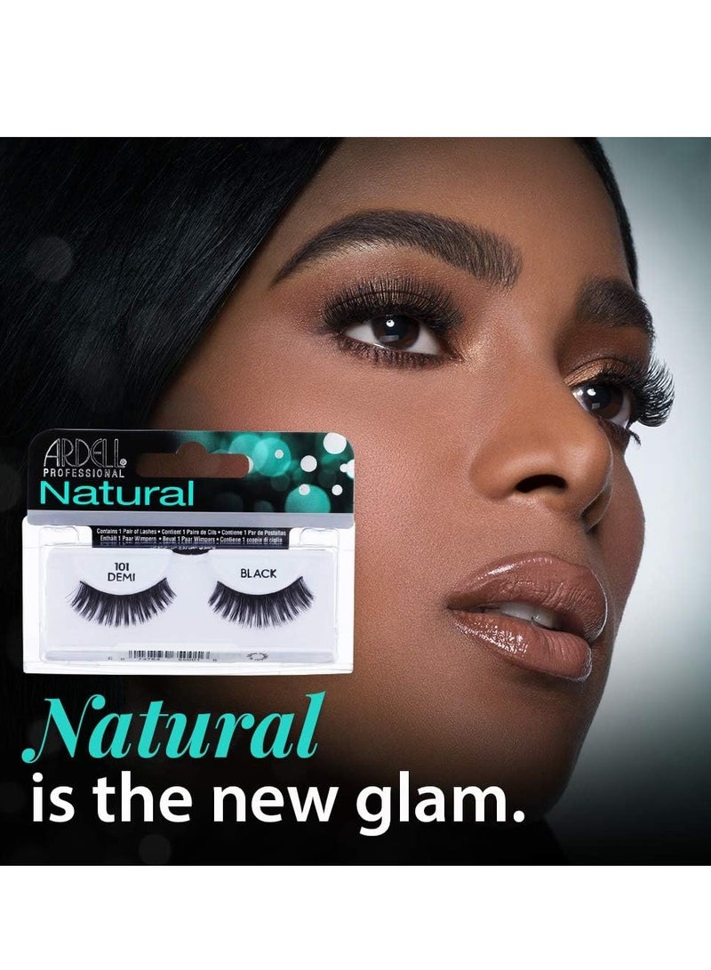 Ardell Natural101 False Eyelashes Black - Image 2