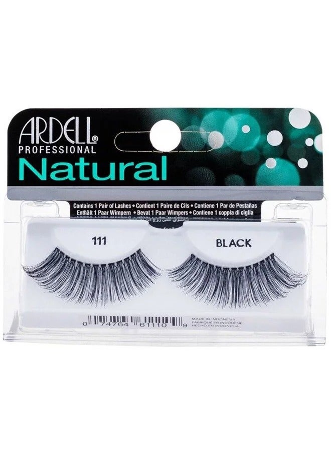 Ardell Natural101 False Eyelashes Black - Image 1