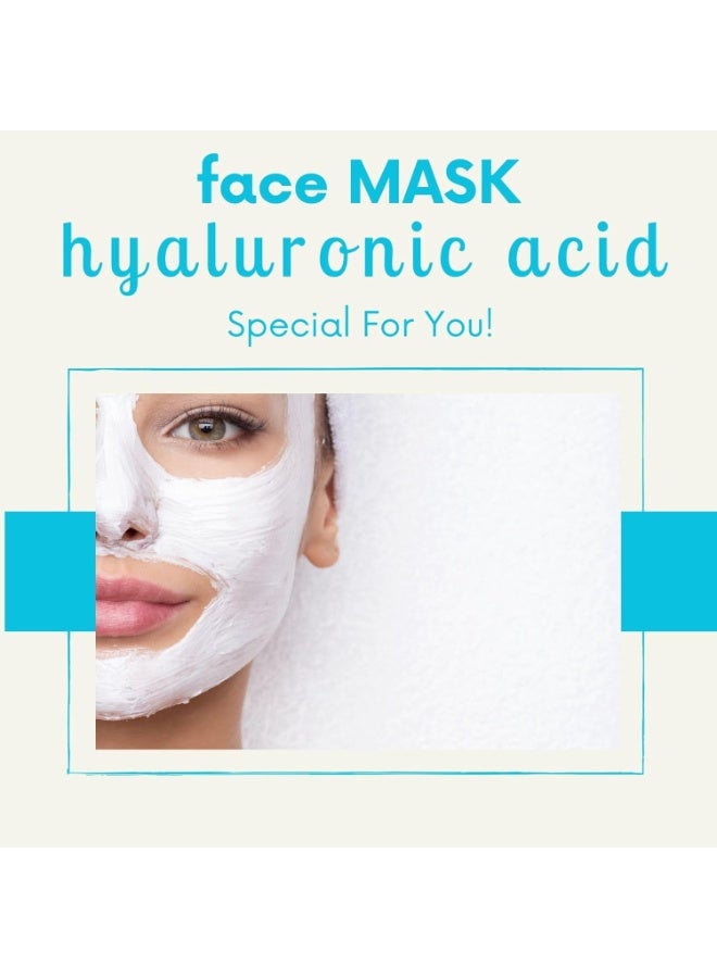 BBROSE Hyaluronic Face Mask 120ml – Deep Hydration & Skin Plumping Facial Treatment – Revitalizes, Moisturizes, and Restores Elasticity - Image 3