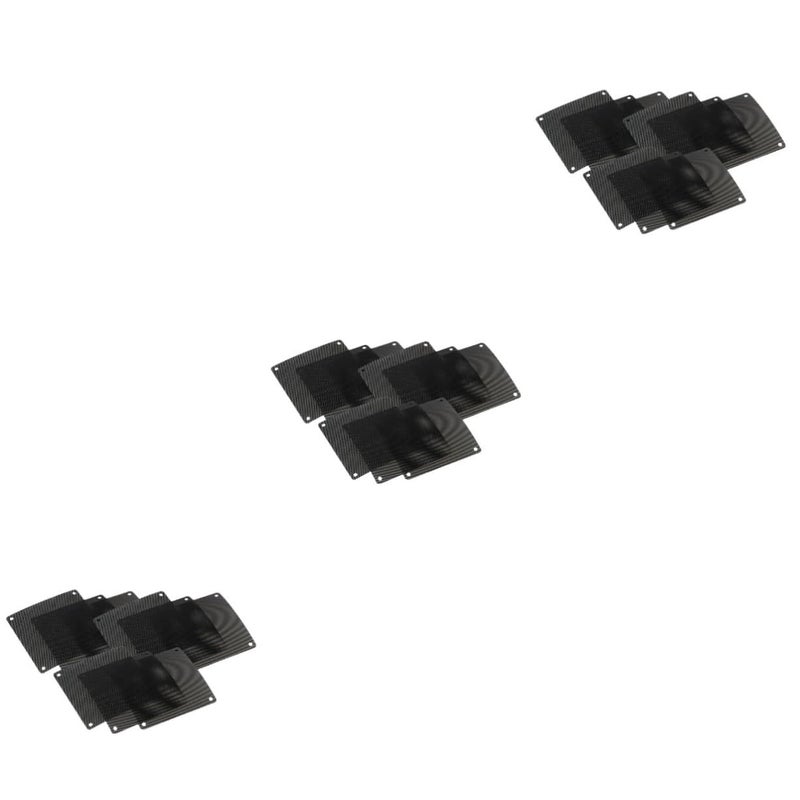 30 Pieces Square PVC Mesh Dust Filter Covers For Computer Case Fans Lightweight Design - Image 2