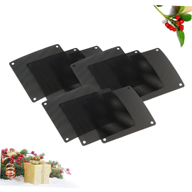30 Pieces Square PVC Mesh Dust Filter Covers For Computer Case Fans Lightweight Design - Image 4