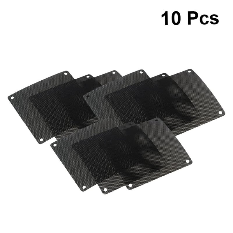 30 Pieces Square PVC Mesh Dust Filter Covers For Computer Case Fans Lightweight Design - Image 5
