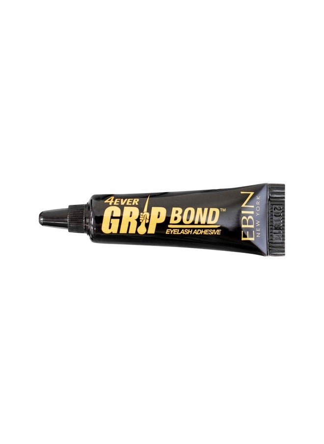 إيبن نيويورك لاصق الرموش Grip Bond (أنبوب، أسود/يجف داكنًا، 0.25 أونصة) | خالٍ من المواد المسببة للحساسية وخالٍ من الفورمالديهايد ويدوم طوال اليوم ومثالي للبشرة الحساسة  - Image 3
