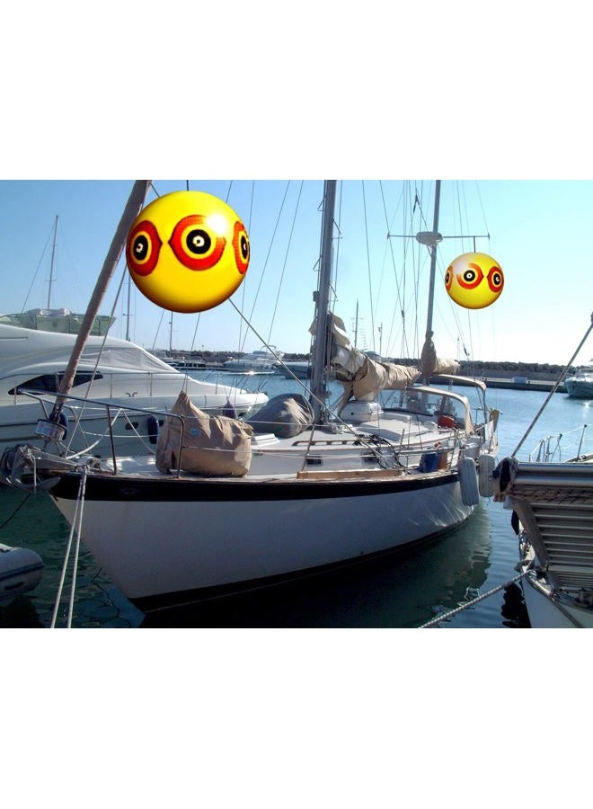 Bird-X Scare-Eye Bird Repellent Predator Eyes Balloon, Yellow (SE-Y) - Image 3