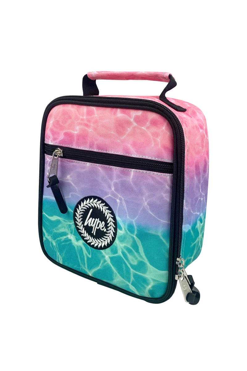 Just Hype HYPE Lunch Bag Insulated Pastel Pool