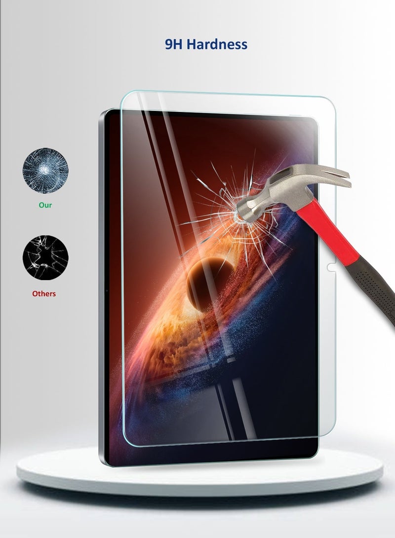 Wtech Honor MagicPad 4 12.3 2026 (12.3 inches) WTech Premium Series Curved Edges 9H HD Full Cover Tempered Glass Tablet Screen Protector 2 Pack (TSGPCN) - Clear - Image 2