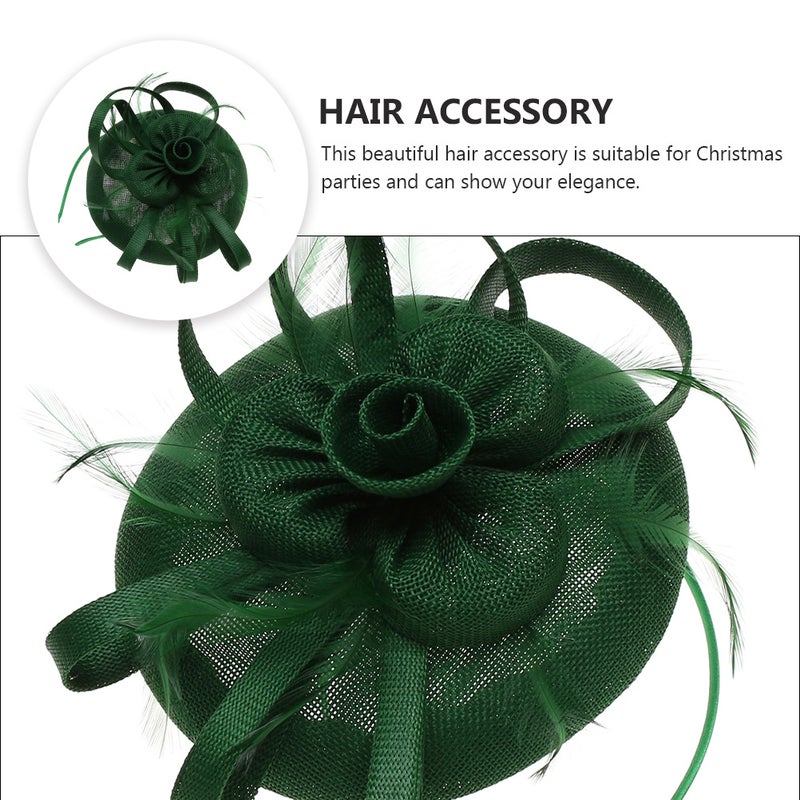 2pcs Beautiful Flowers Decorative Headdress Stylish Party Hair Decoration - Image 5