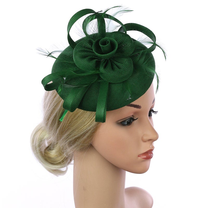 2pcs Beautiful Flowers Decorative Headdress Stylish Party Hair Decoration - Image 4