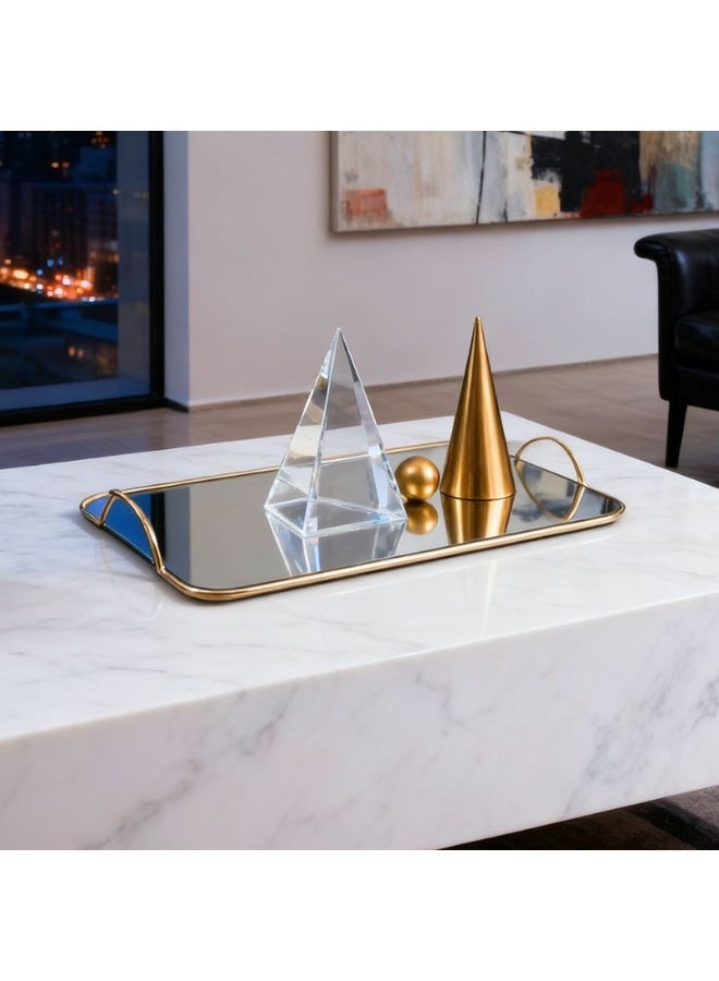Elegant Multi-Purpose Serving Tray Set for Daily Hospitality u0026 Special Occasions - Image 3