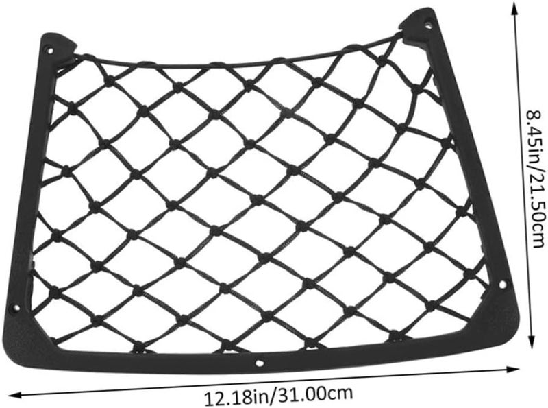 2pcs Car Storage Net Organizer Elastic Mesh Pocket for Trunk SUV Rv Garage High Strength Stretchable Design for Groceries Tools and Vehicle Accessories - Image 2