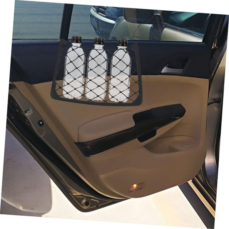 2pcs Car Storage Net Organizer Elastic Mesh Pocket for Trunk SUV Rv Garage High Strength Stretchable Design for Groceries Tools and Vehicle Accessories - Image 5