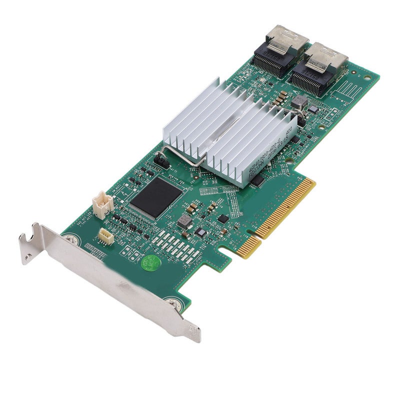 بطاقة PCI-E x8 Array مزودة بموصلين SFF8087 مزدوجين، وحدة تحكم SAS RAID بـ 8 منافذ - أداء عالي بسرعة نقل 4 جيجابت/ثانية لتوسيع تخزين الخوادم - Image 2