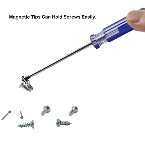 AKTOO T6 T8 T9 T10 Torx Screwdriver,TR9 Torx Security Screwdriver for PS4, Precision Magnetic Screwdriver Set Repair Tool Kit for Xbox One/Xbox 360 Controller/PS3/PS4,with Safe Pry Tools - Image 2